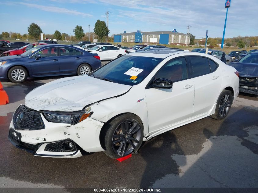 VIN 19UUB3F69KA006791 2019 ACURA TLX no.2