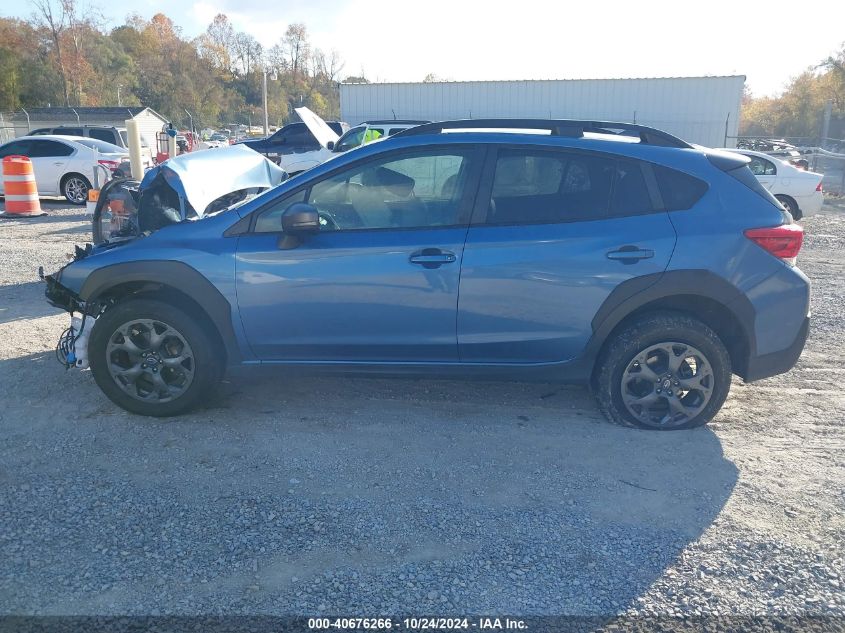 2022 Subaru Crosstrek Sport VIN: JF2GTHRC0NH253234 Lot: 40676266