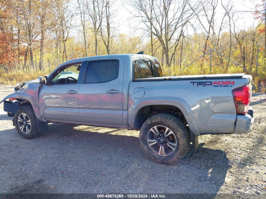 2018 Toyota Tacoma Trd Sport VIN: 5TFCZ5AN4JX130527 Lot: 40676269