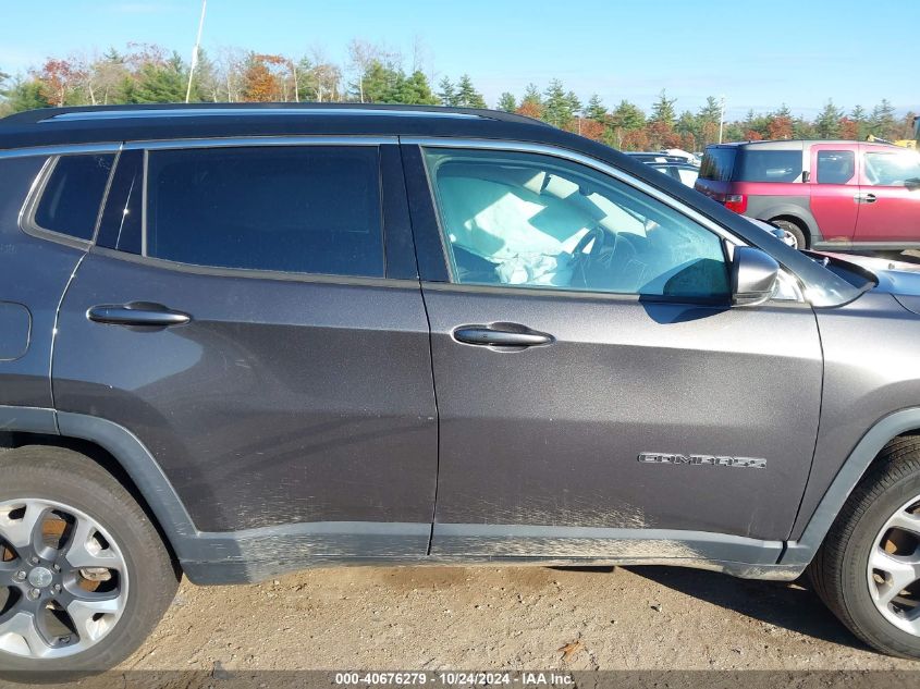 2018 Jeep Compass Limited 4X4 VIN: 3C4NJDCBXJT144019 Lot: 40676279