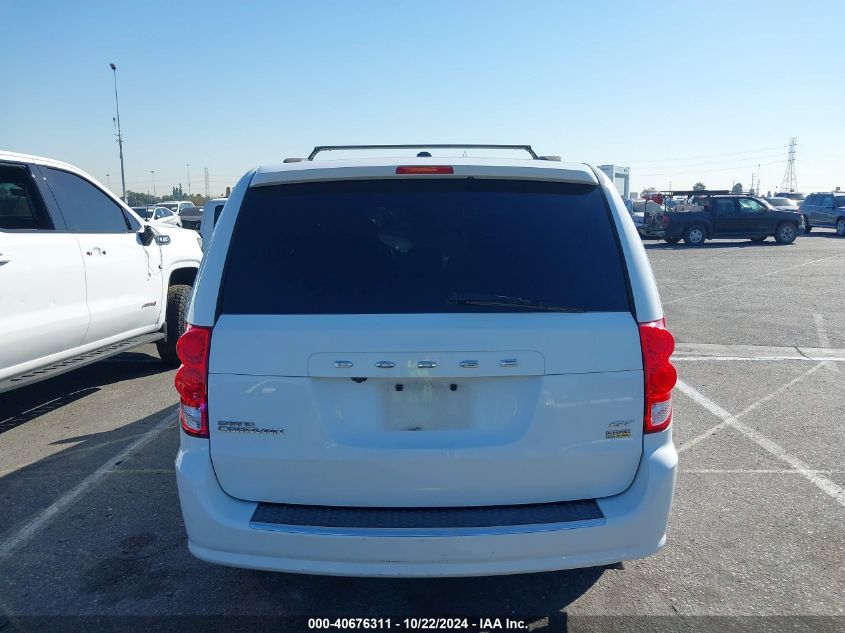 2018 Dodge Grand Caravan Gt VIN: 2C4RDGEG2JR255668 Lot: 40676311