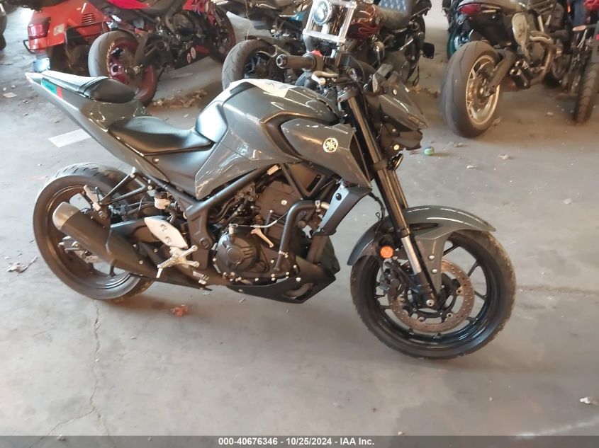 2023 Yamaha Mt-03 VIN: MH3RH20Y2PK009333 Lot: 40676346