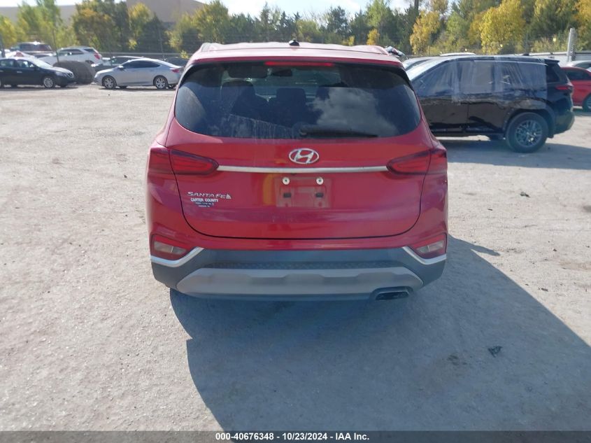 2020 Hyundai Santa Fe Se VIN: 5NMS23AD2LH175151 Lot: 40676348