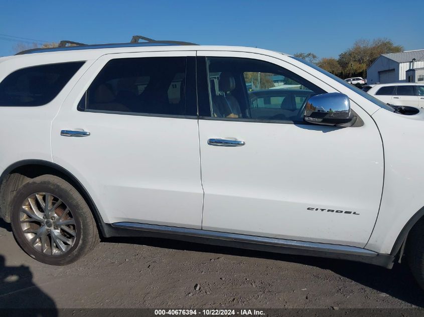 2015 Dodge Durango Citadel VIN: 1C4SDJETXFC766430 Lot: 40676394