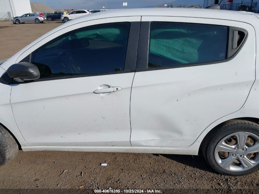 2020 Chevrolet Spark Fwd Ls Manual VIN: KL8CA6SA8LC420863 Lot: 40676395