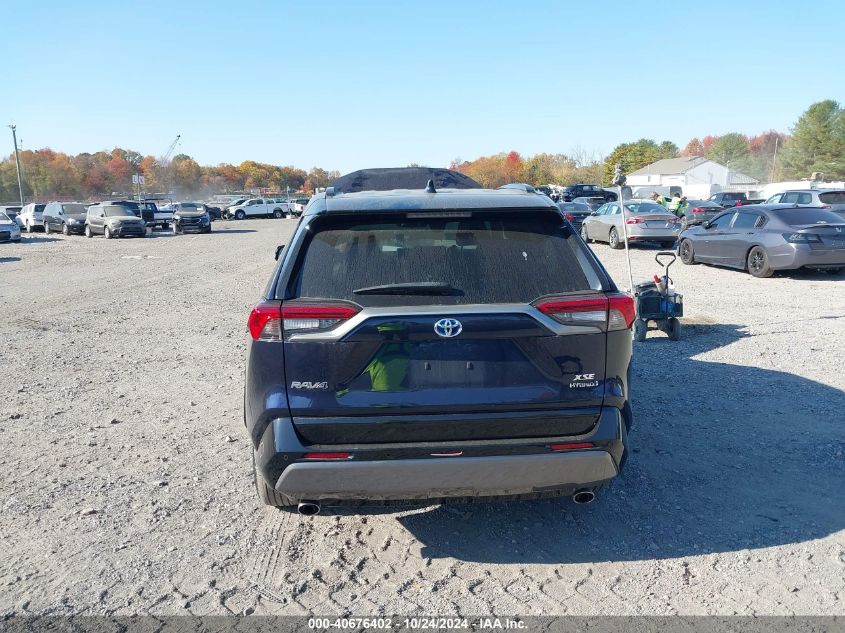 2021 Toyota Rav4 Hybrid Xse VIN: 2T3E6RFVXMW022536 Lot: 40676402