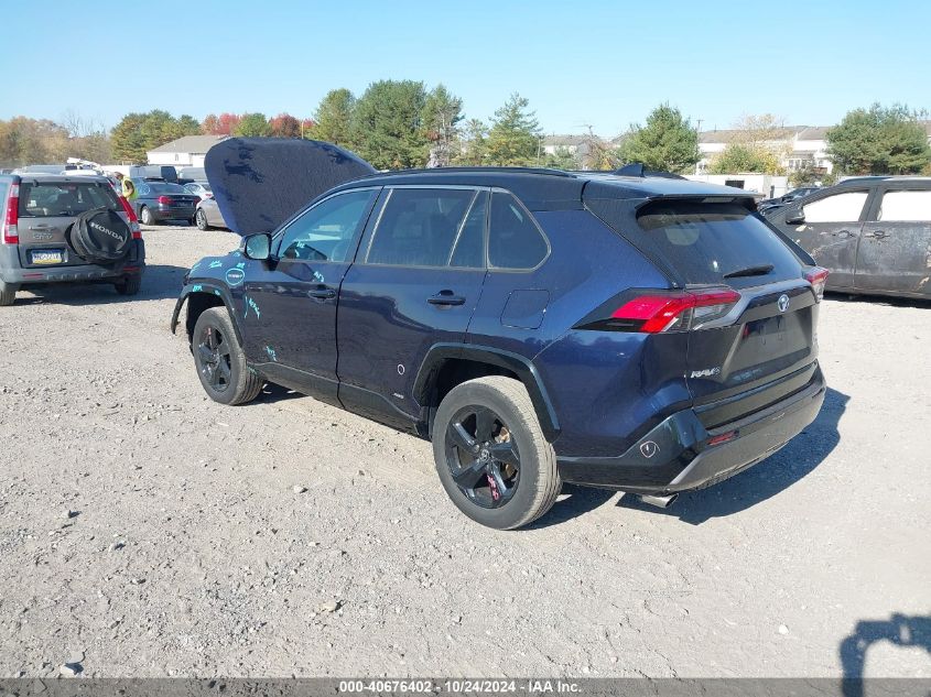 VIN 2T3E6RFVXMW022536 2021 Toyota RAV4, Hybrid Xse no.3