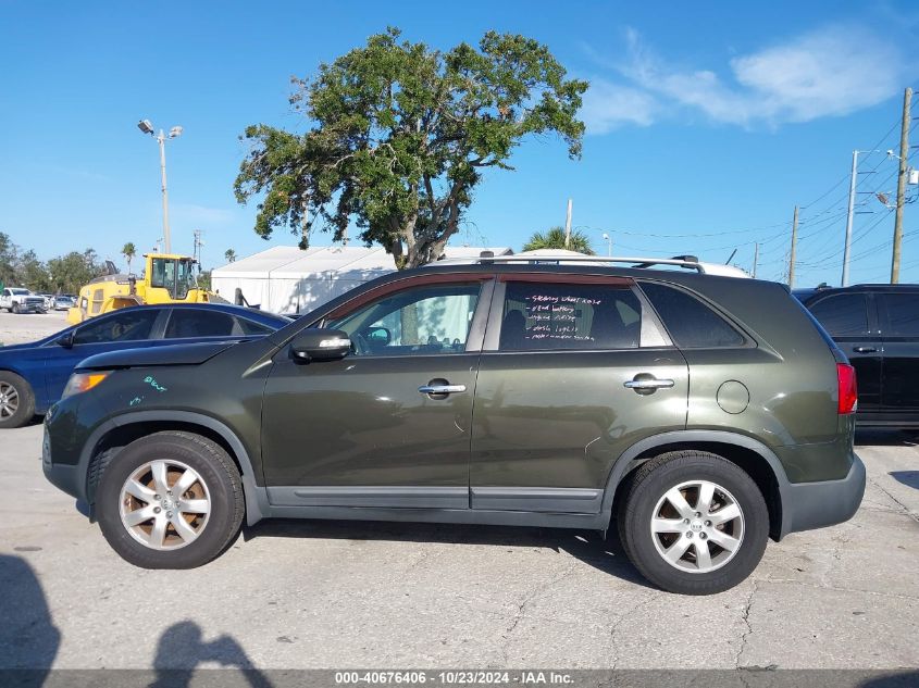 2012 Kia Sorento Lx VIN: 5XYKT4A63CG262023 Lot: 40676406