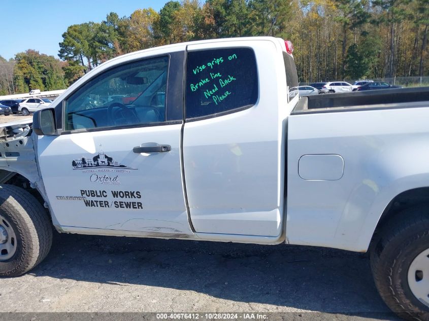 2020 Chevrolet Colorado 4Wd Long Box Wt VIN: 1GCHTBEN9L1124809 Lot: 40676412