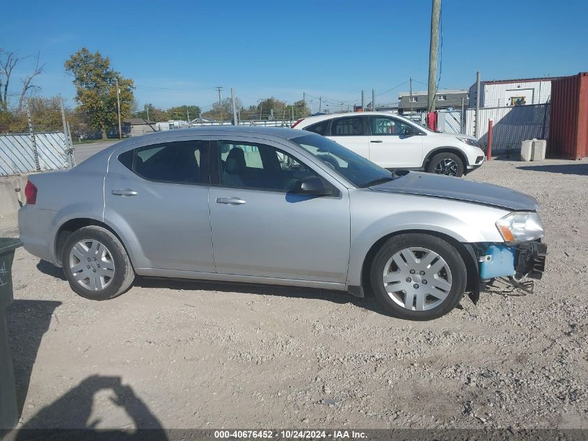 2012 Dodge Avenger VIN: 1C3CDZAB3CN294446 Lot: 40676452