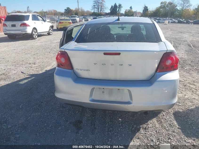 2012 Dodge Avenger VIN: 1C3CDZAB3CN294446 Lot: 40676452