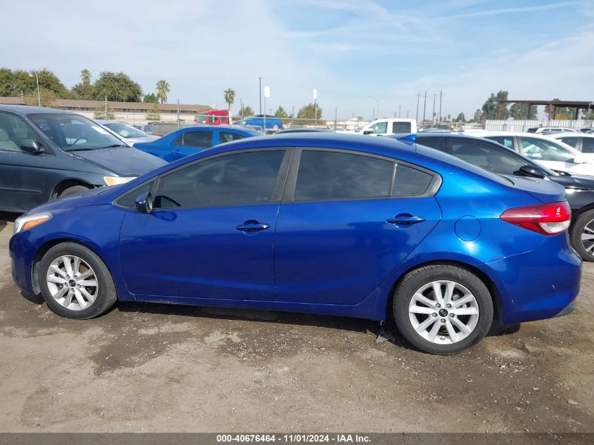 2017 Kia Forte Lx VIN: 3KPFL4A79HE056137 Lot: 40676464