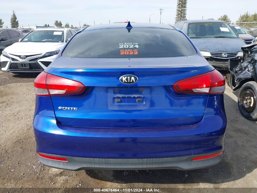 2017 Kia Forte Lx VIN: 3KPFL4A79HE056137 Lot: 40676464