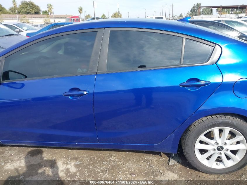 2017 Kia Forte Lx VIN: 3KPFL4A79HE056137 Lot: 40676464