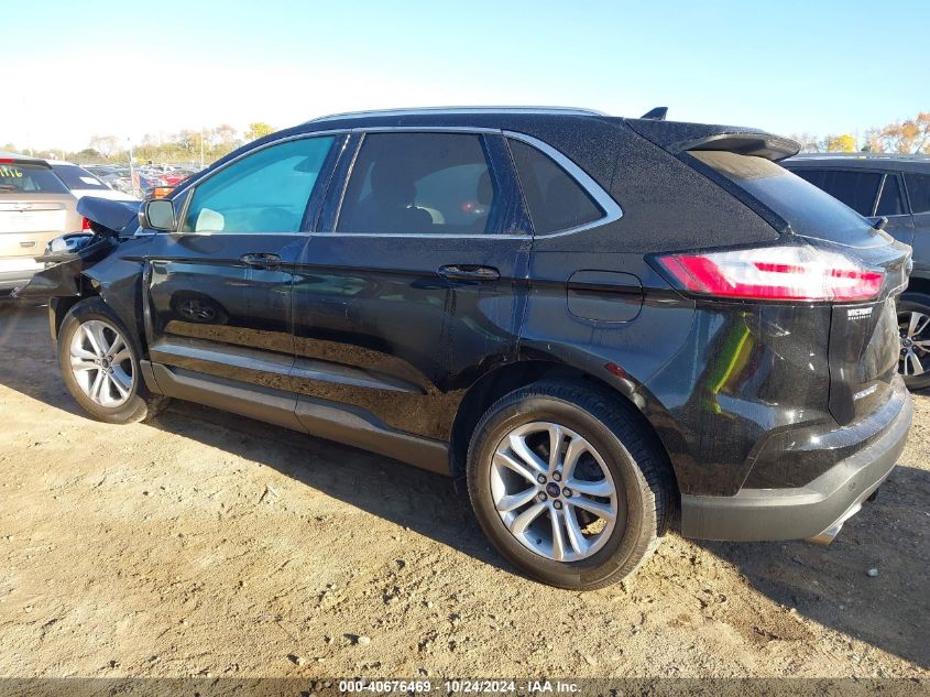 2019 Ford Edge Sel VIN: 2FMPK4J98KBC00344 Lot: 40676469