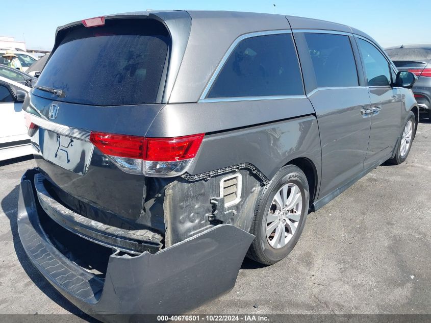 VIN 5FNRL5H66EB031394 2014 Honda Odyssey, Ex-L no.4