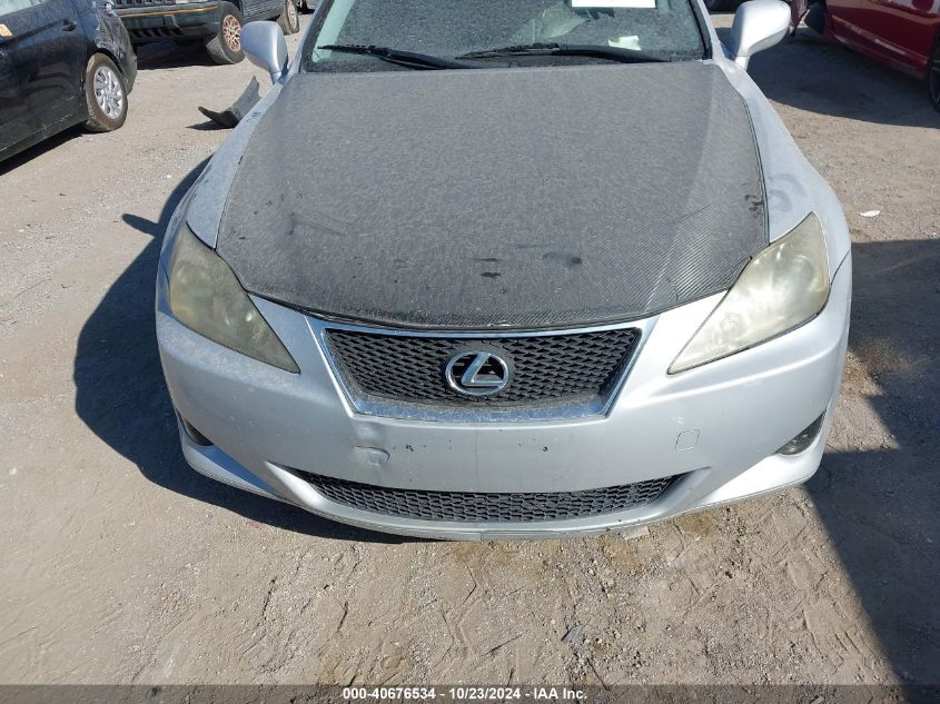 2006 Lexus Is 250 VIN: JTHBK262365013794 Lot: 40676534