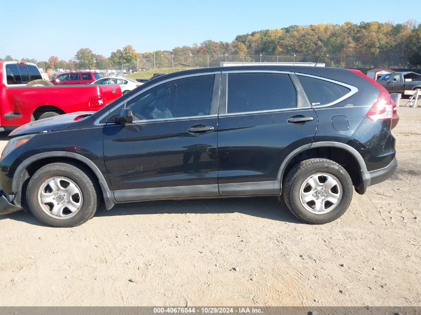 2012 Honda Cr-V Lx VIN: 5J6RM3H30CL024274 Lot: 40676544