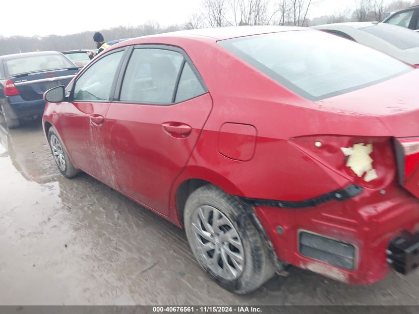 2019 TOYOTA COROLLA L/LE/XLE/SE/XSE - 2T1BURHE5KC200012