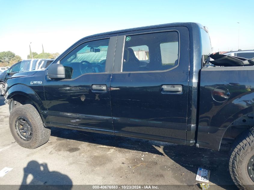 2018 Ford F-150 Xl VIN: 1FTEW1EG8JKG06989 Lot: 40676583