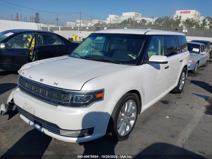 Vin: 2fmgk5d89ebd00272, lot: 41165891, ford flex limited 20142