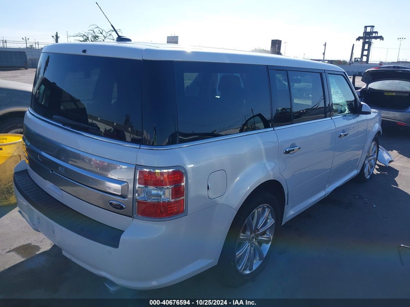 Vin: 2fmgk5d89ebd00272, lot: 41165891, ford flex limited 20144