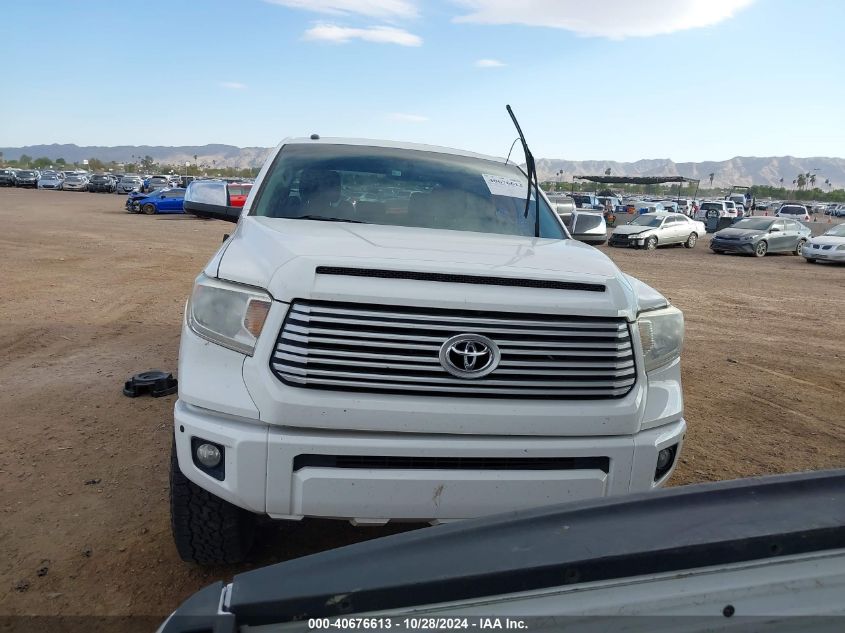 2016 Toyota Tundra Platinum 5.7L V8 VIN: 5TFAW5F10GX518658 Lot: 40676613