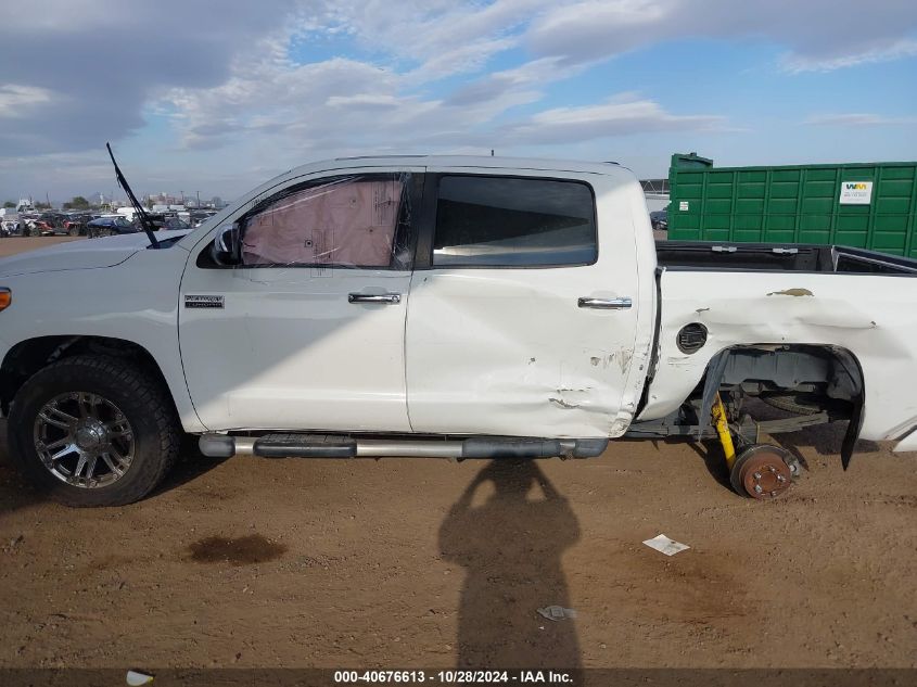 2016 Toyota Tundra Platinum 5.7L V8 VIN: 5TFAW5F10GX518658 Lot: 40676613