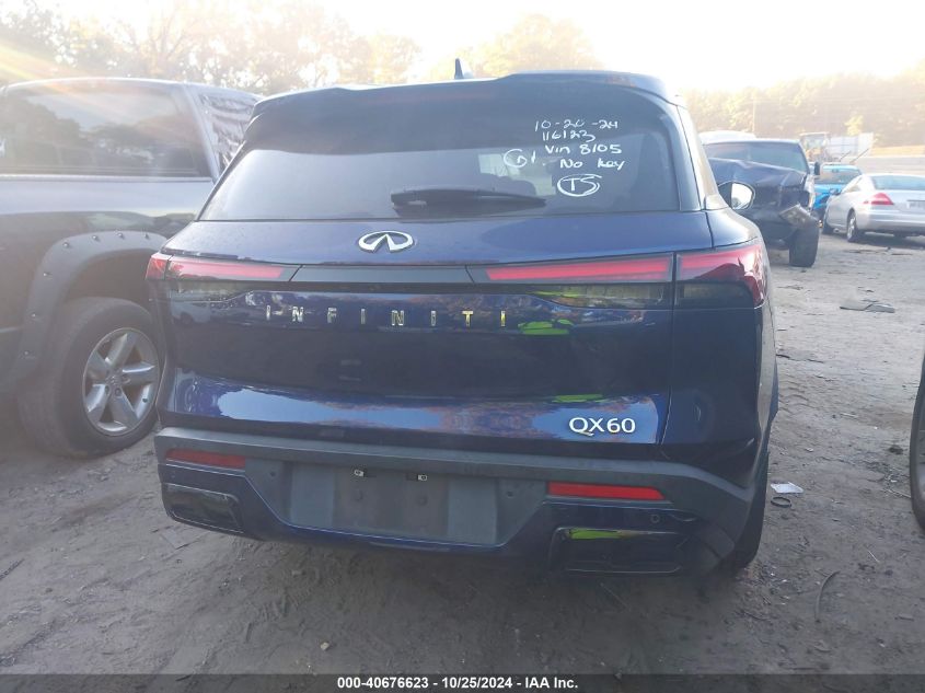 2022 Infiniti Qx60 Pure VIN: 5N1DL1ER4NC338105 Lot: 40676623