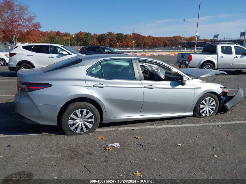 2021 Toyota Camry Le Hybrid VIN: 4T1C31AK8MU030187 Lot: 40676624