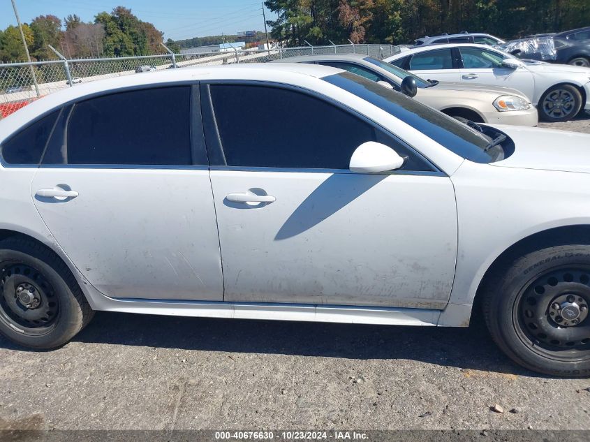 2015 CHEVROLET IMPALA LIMITED POLICE - 2G1WD5E33F1110450