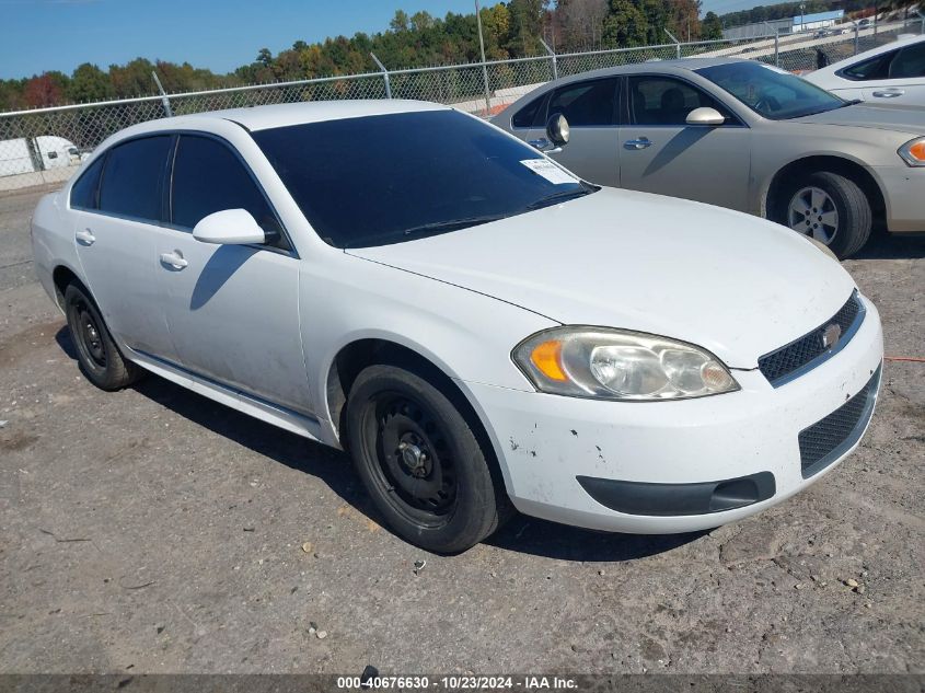 2015 Chevrolet Impala Limited Police VIN: 2G1WD5E33F1110450 Lot: 40676630