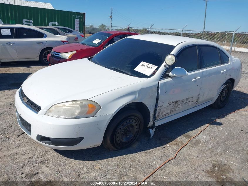 2015 Chevrolet Impala Limited Police VIN: 2G1WD5E33F1110450 Lot: 40676630