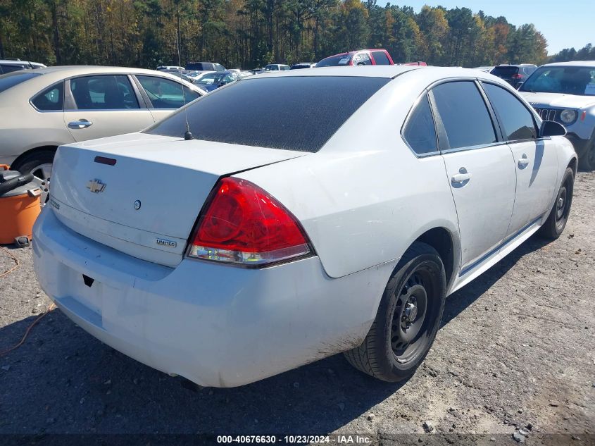 2015 Chevrolet Impala Limited Police VIN: 2G1WD5E33F1110450 Lot: 40676630