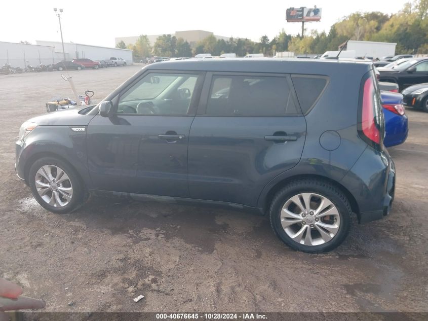 2016 Kia Soul + VIN: KNDJP3A50G7377182 Lot: 40676645