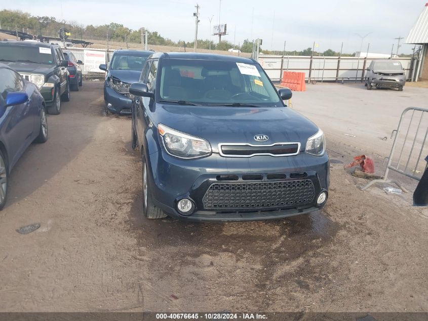 2016 Kia Soul + VIN: KNDJP3A50G7377182 Lot: 40676645