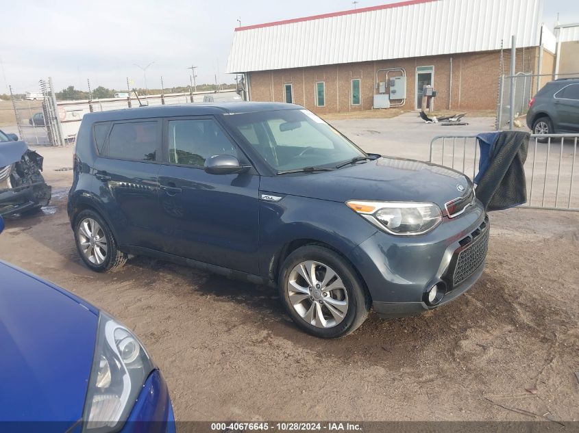 2016 Kia Soul + VIN: KNDJP3A50G7377182 Lot: 40676645