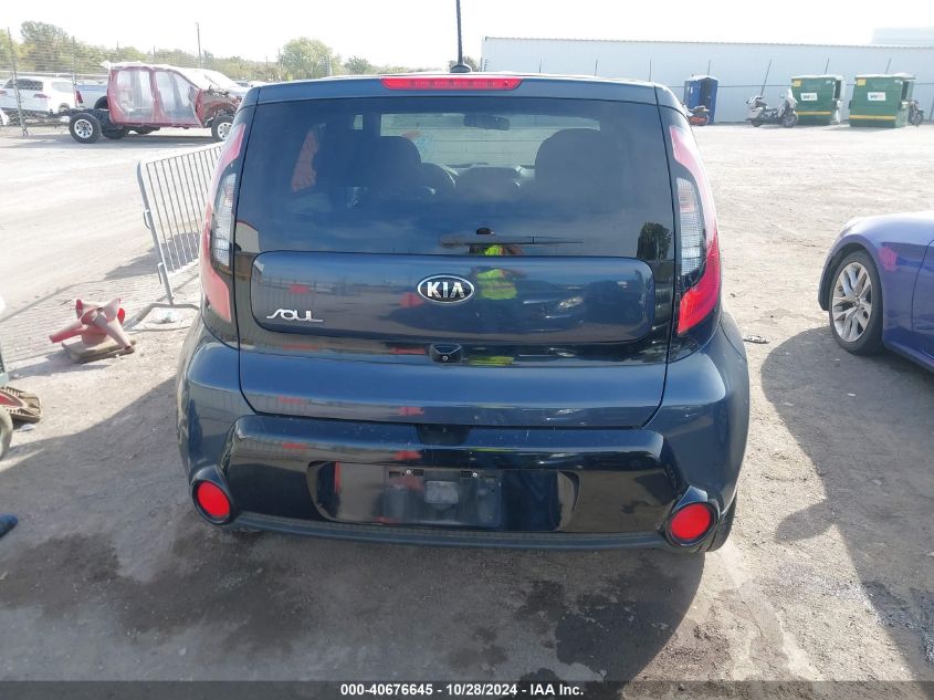 2016 Kia Soul + VIN: KNDJP3A50G7377182 Lot: 40676645