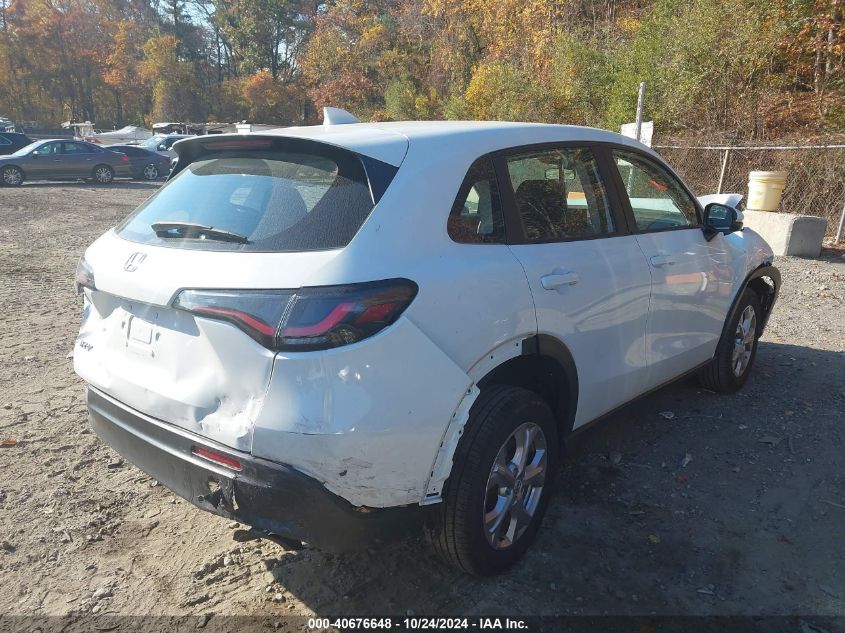 VIN 3CZRZ2H36RM702741 2024 Honda HR-V, Awd Lx no.4