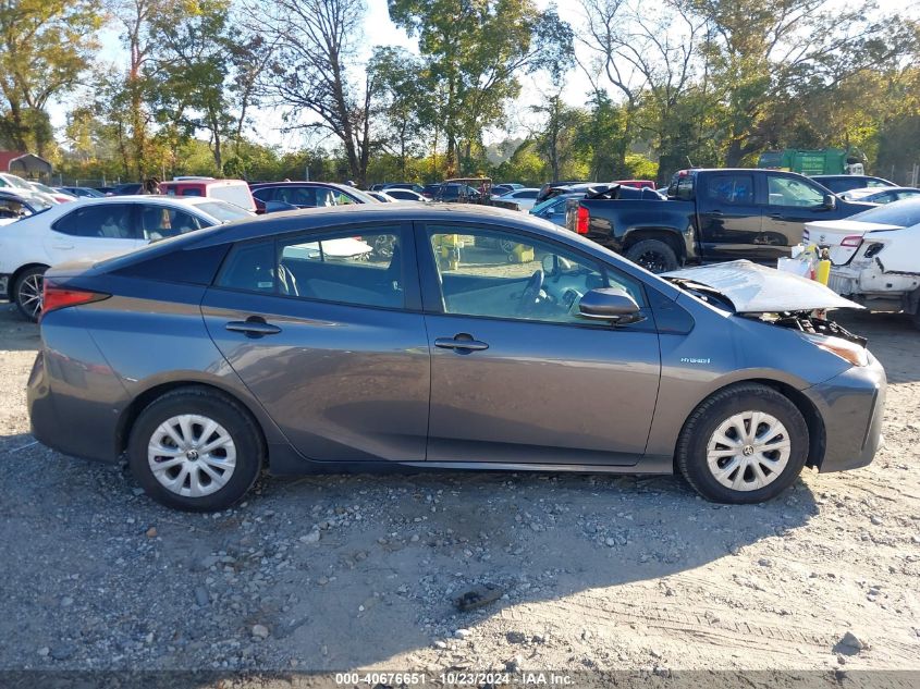 2020 Toyota Prius Le VIN: JTDKARFU2L3107588 Lot: 40676651