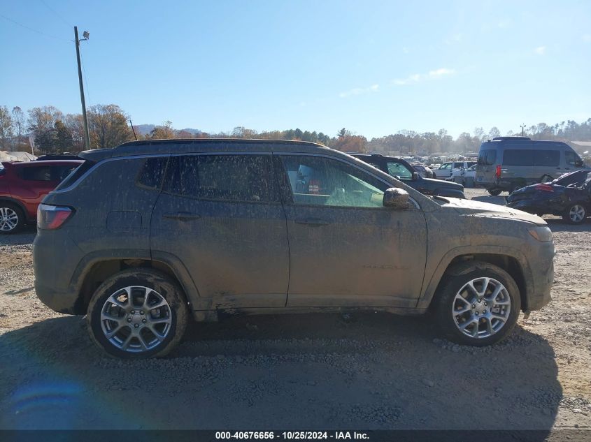 2023 Jeep Compass Latitude Lux Fwd VIN: 3C4NJDFN4PT521619 Lot: 40676656