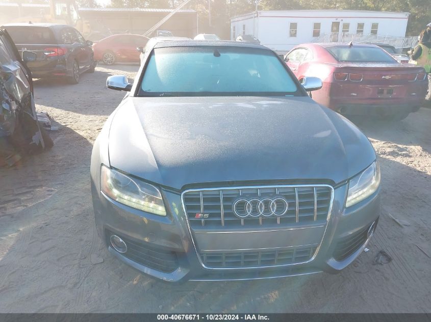 2012 Audi S5 4.2 Premium Plus VIN: WAUCVAFR4CA003571 Lot: 40676671