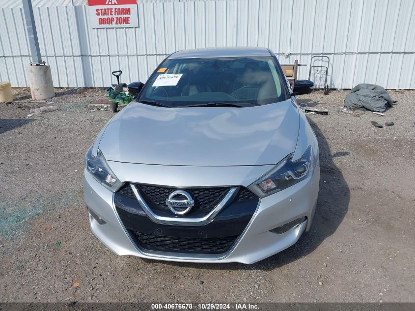 2018 Nissan Maxima 3.5 Sv VIN: 1N4AA6AP9JC404288 Lot: 40676678