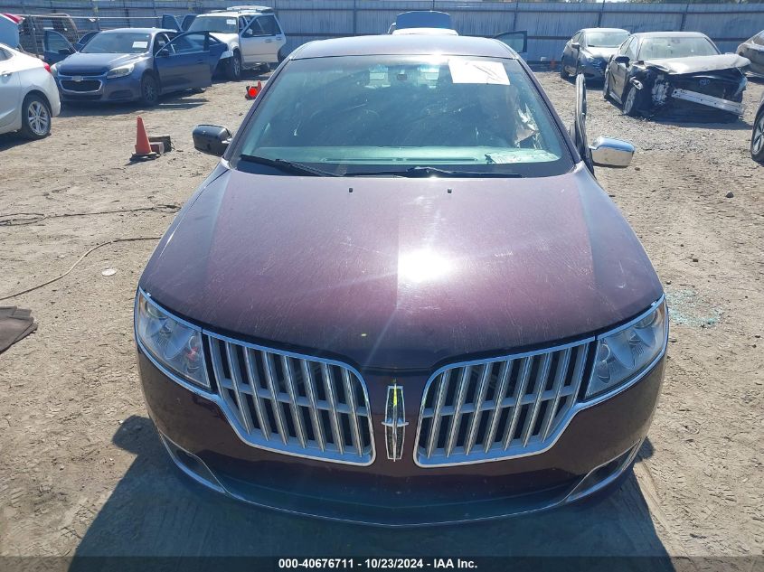 2012 Lincoln Mkz VIN: 3LNHL2GC6CR827149 Lot: 40676711