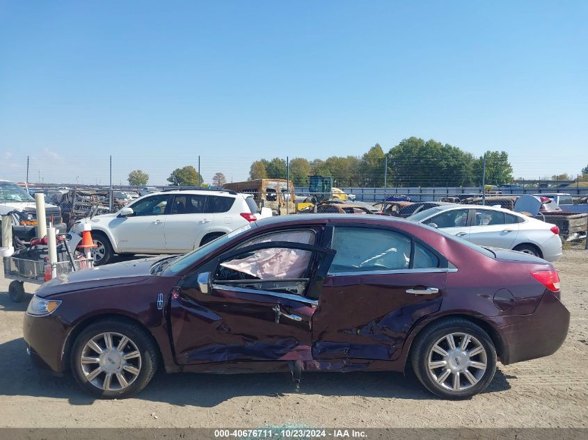 2012 Lincoln Mkz VIN: 3LNHL2GC6CR827149 Lot: 40676711