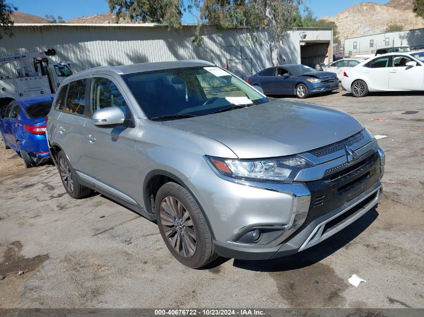 2019 Mitsubishi Outlander Sel VIN: JA4AZ3A38KZ040744 Lot: 40676722