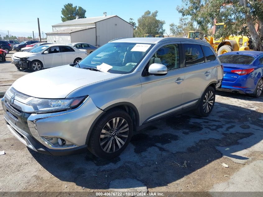 2019 Mitsubishi Outlander Sel VIN: JA4AZ3A38KZ040744 Lot: 40676722