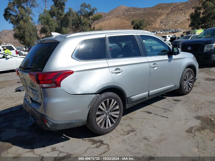 2019 Mitsubishi Outlander Sel VIN: JA4AZ3A38KZ040744 Lot: 40676722