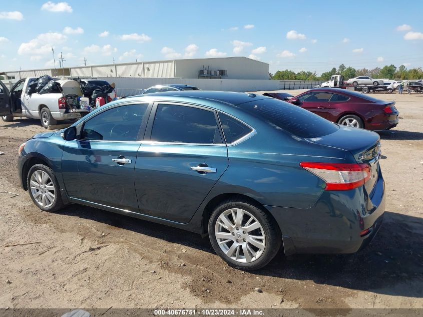 2015 Nissan Sentra Sl VIN: 3N1AB7AP4FY365169 Lot: 40676751