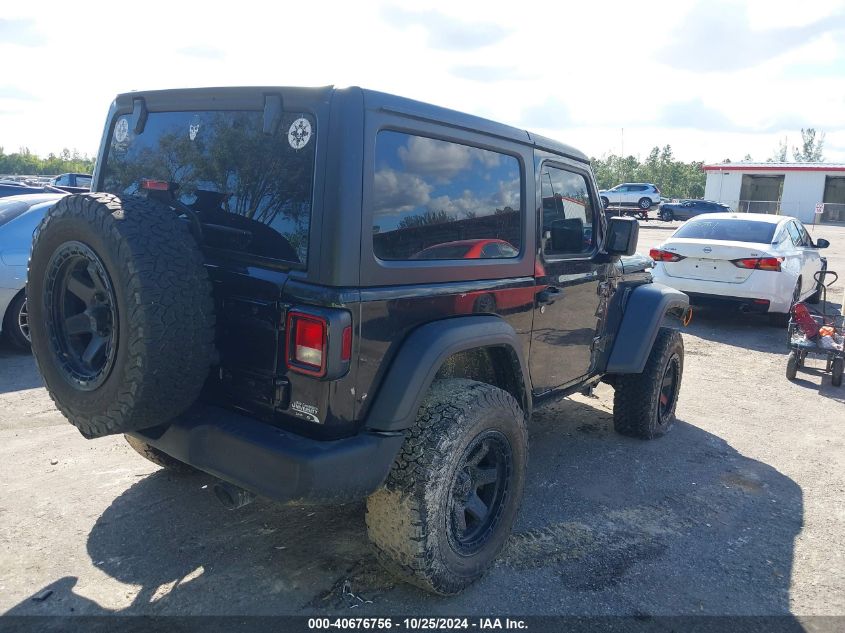 VIN 1C4HJXAG8PW578844 2023 Jeep Wrangler, 2-Door Sp... no.4